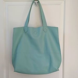 Women's Orb Aqua Vegan Leather Tote